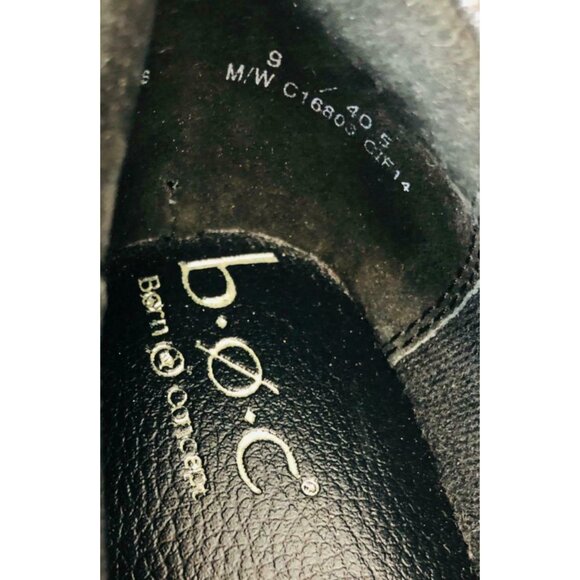 BOC Born Concepts Clogs Mules Comfort Black Leather Womens 9M Work - Picture 12 of 12